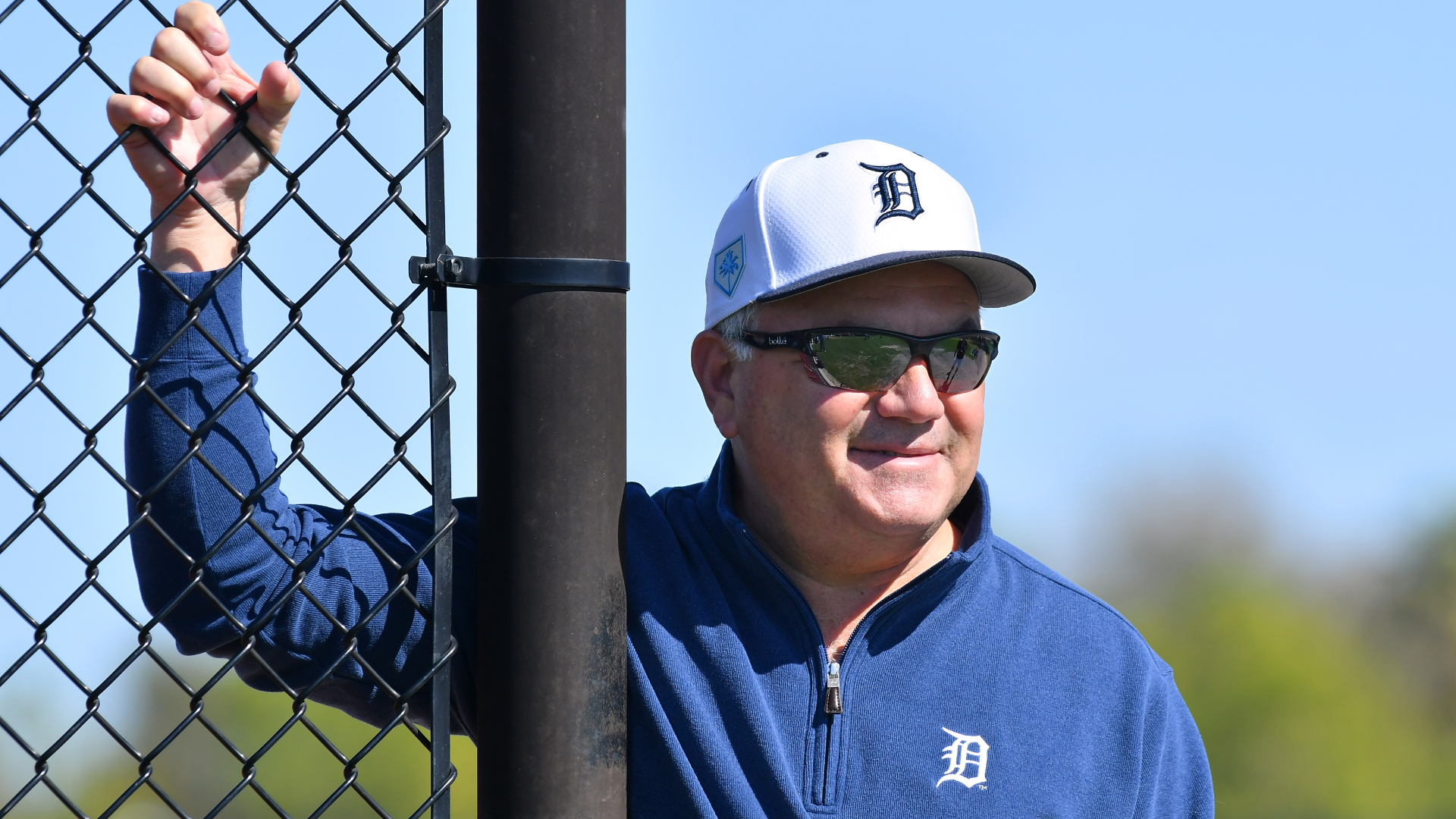 Detroit Tigers Executive Vice President of Baseball Operations and General Manager Al Avila looks on