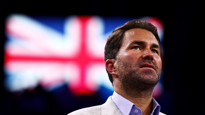 Eddie Hearn is hopeful terms can be agreed for Anthony Joshua to fight Tyson Fury