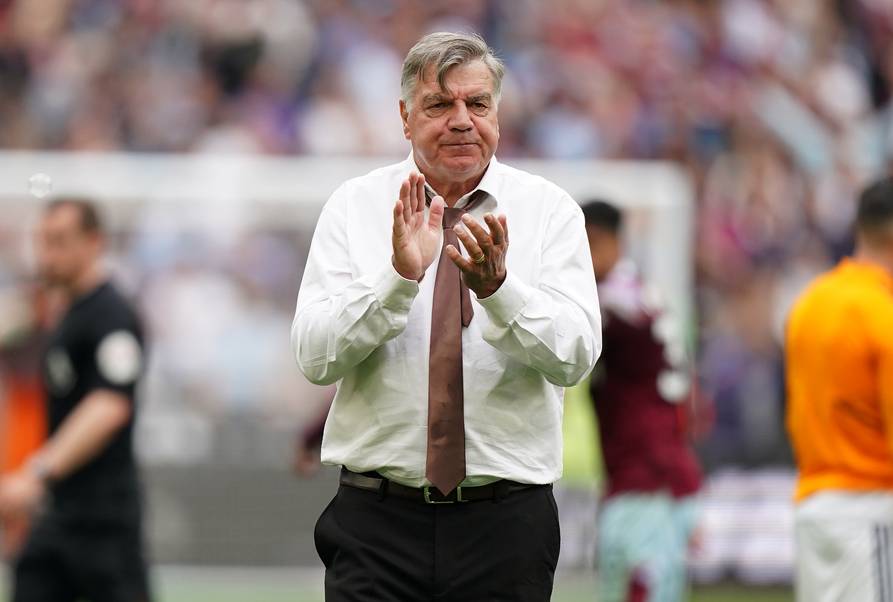 Allardyce's last game in charge of Leeds ended in a 4-1 home defeat to Tottenham which sealed their relegation