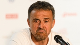 Spain coach Luis Enrique