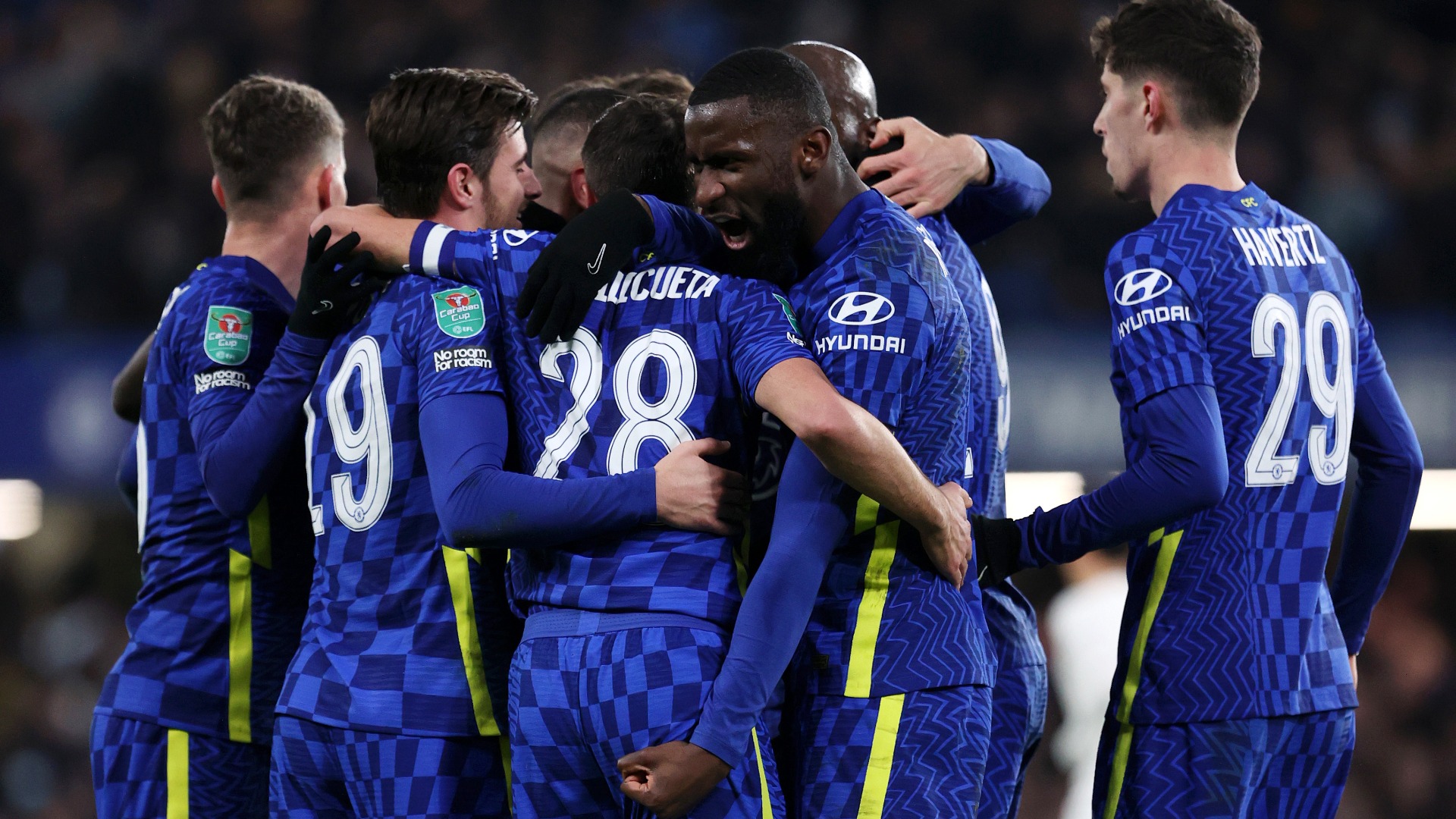 Chelsea will hope to finish the job against Tottenham tonight and book their trip to Wembley