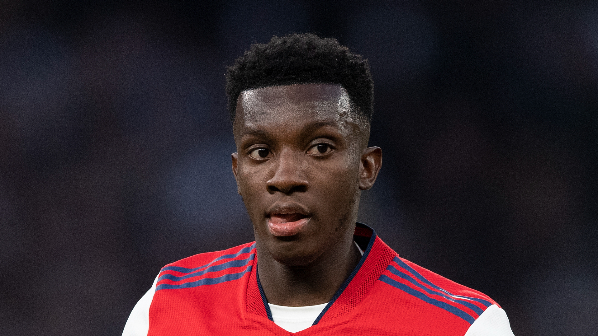 Eddie Nketiah has said Mikel Arteta made it 'almost impossible' to leave Arsenal