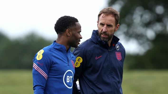 Raheem Sterling has defended England manager Gareth Southgate