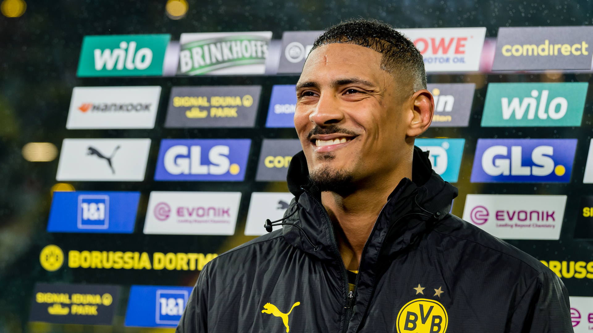 Sebastien Haller made his Dortmund debut on Sunday
