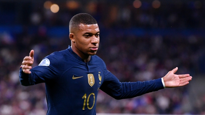 Kylian Mbappe scored as France overcame Austria in the Nations League