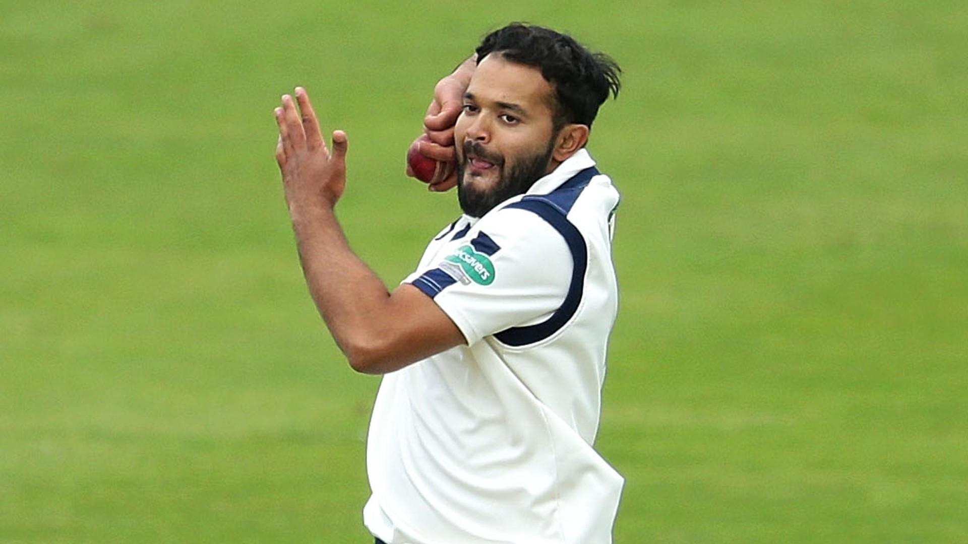 Azeem Rafiq in action for Yorkshire