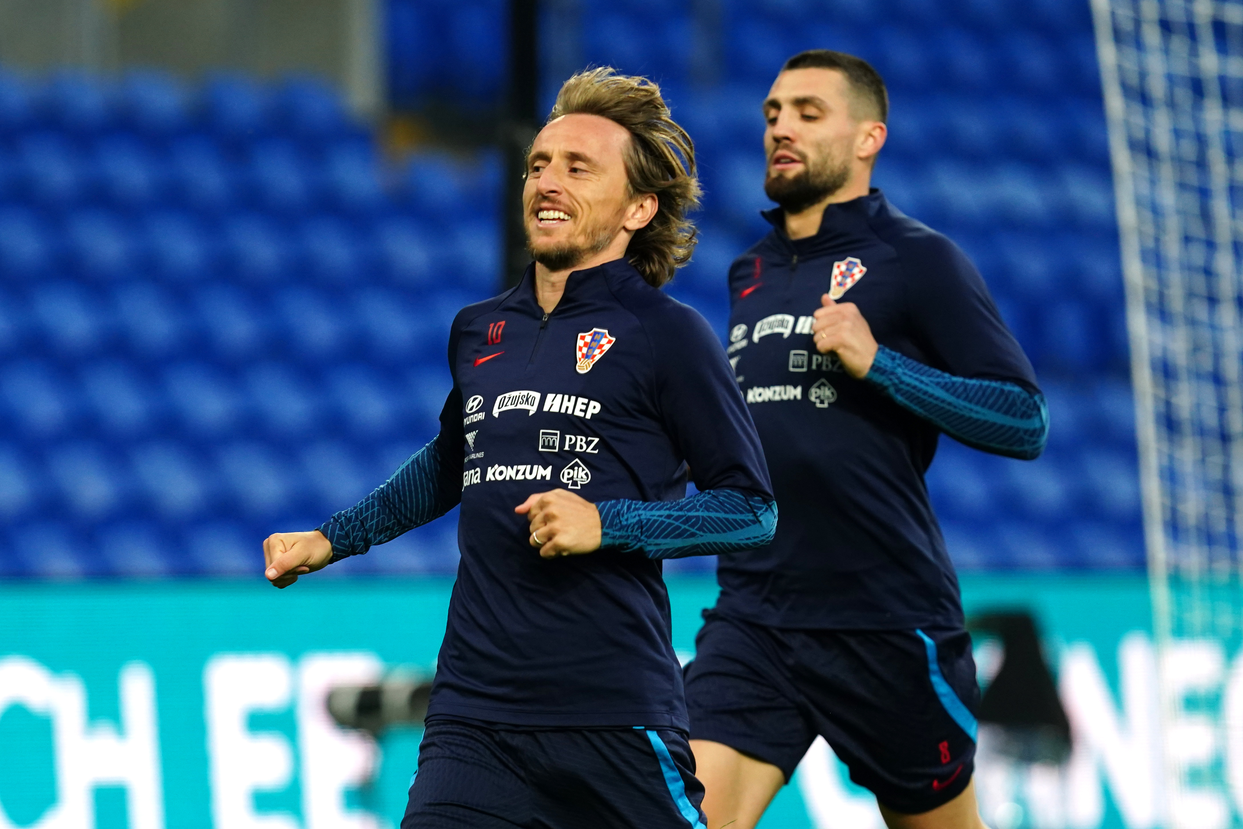 Croatia Training and Press Conference – Cardiff City Stadium – Saturday 14th October