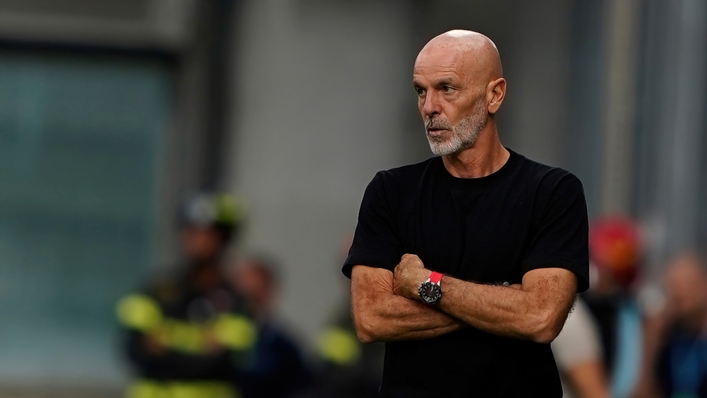 Stefano Pioli will be looking to end AC Milan's six-game winless run at home in Serie A against Inter