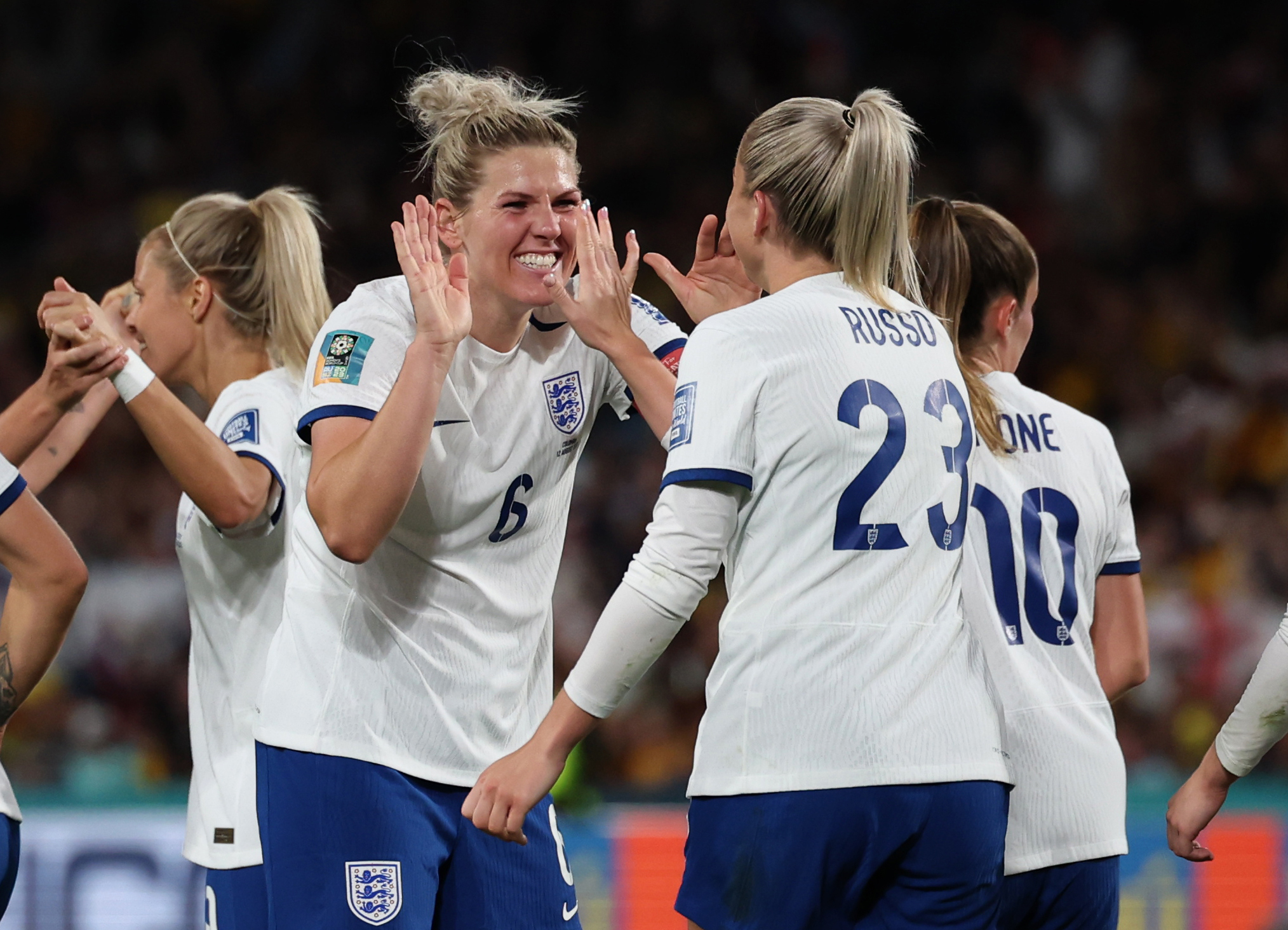 England v Colombia – FIFA Women’s World Cup 2023 – Quarter Final – Stadium Australia