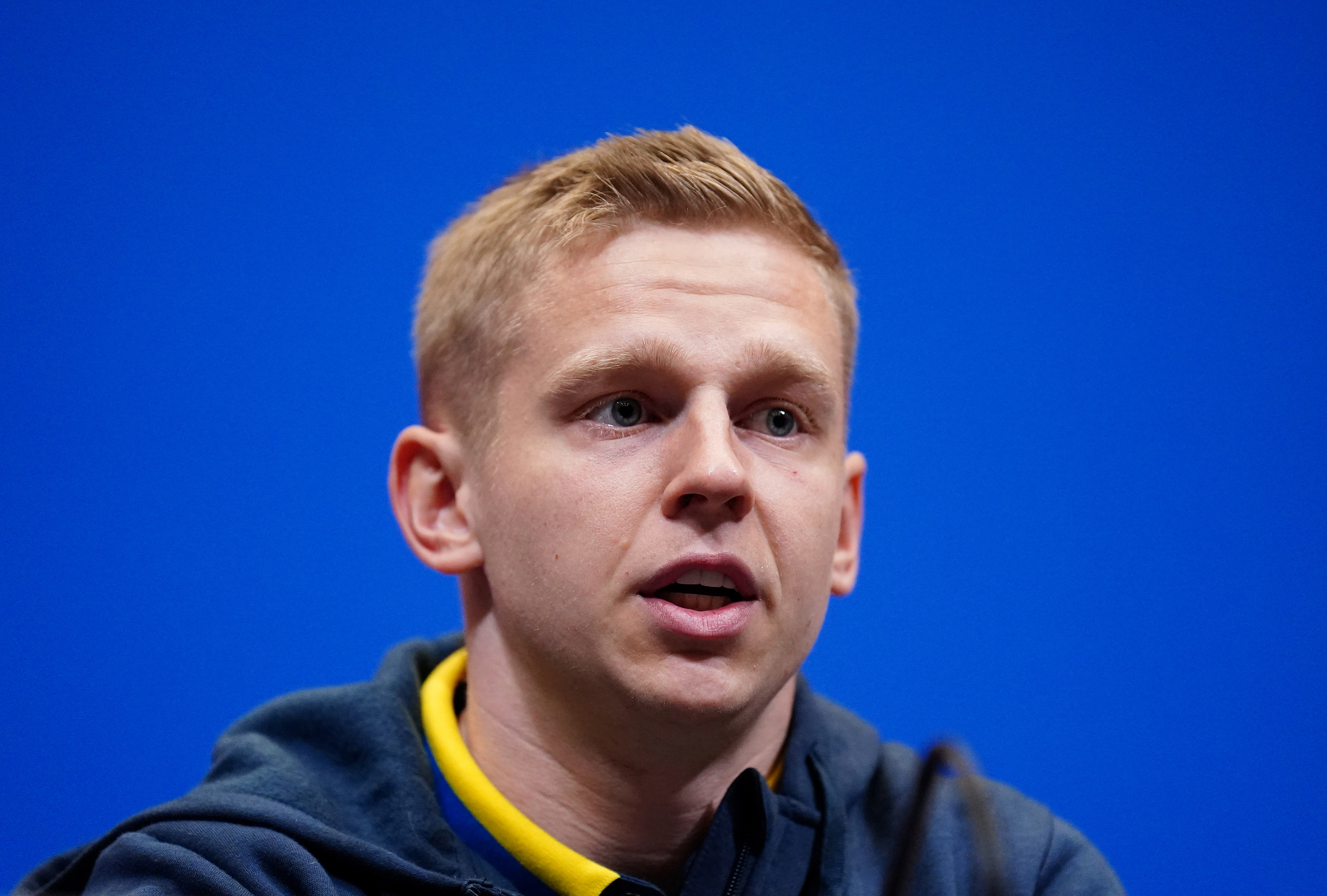 Ukraine Training and Press Conference – Wembley Stadium – Saturday 25th March