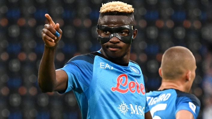 Victor Osimhen scored his 50th Serie A goal in Napoli's win over Sampdoria