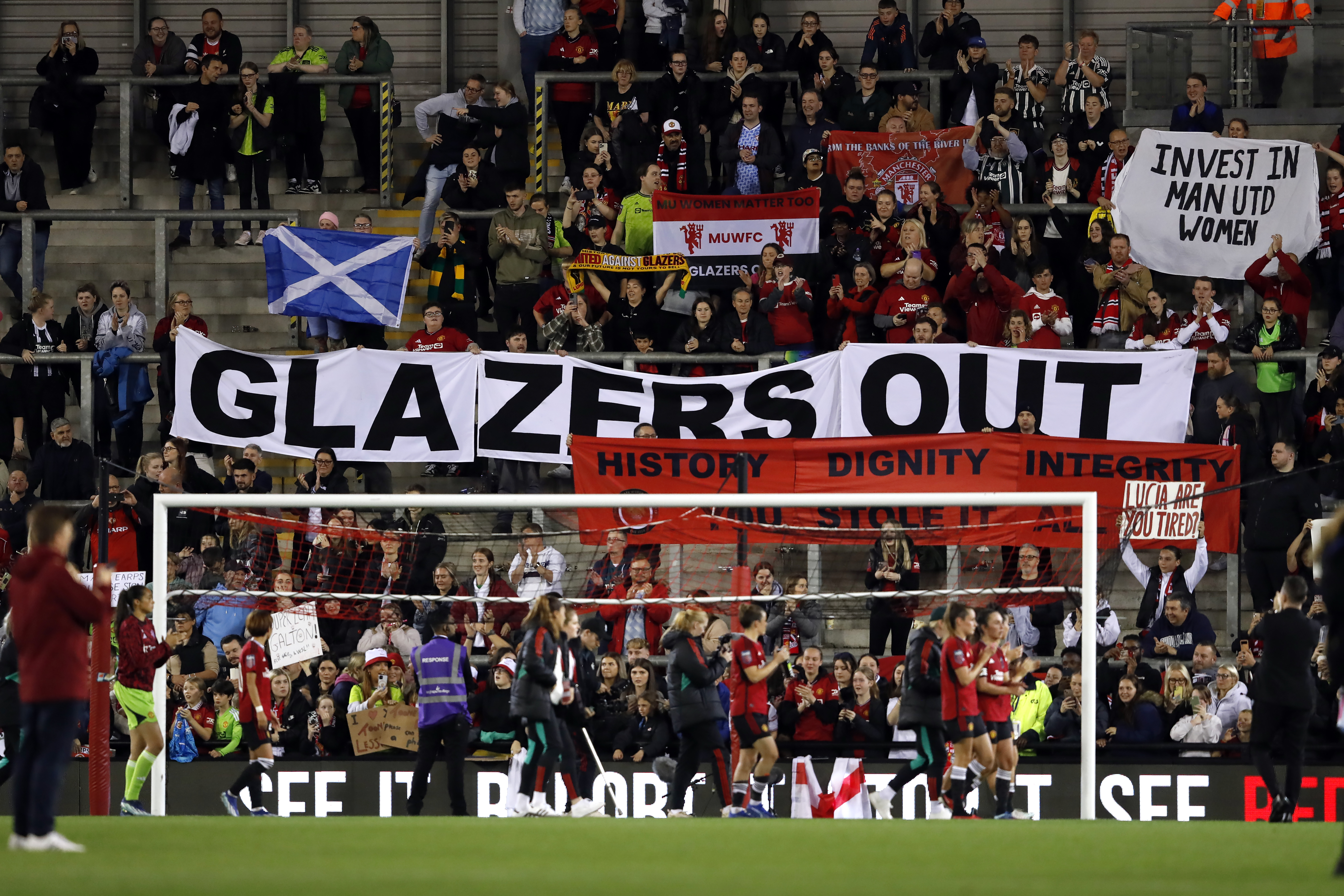 Manchester United fans have been against the Glazer family for some time