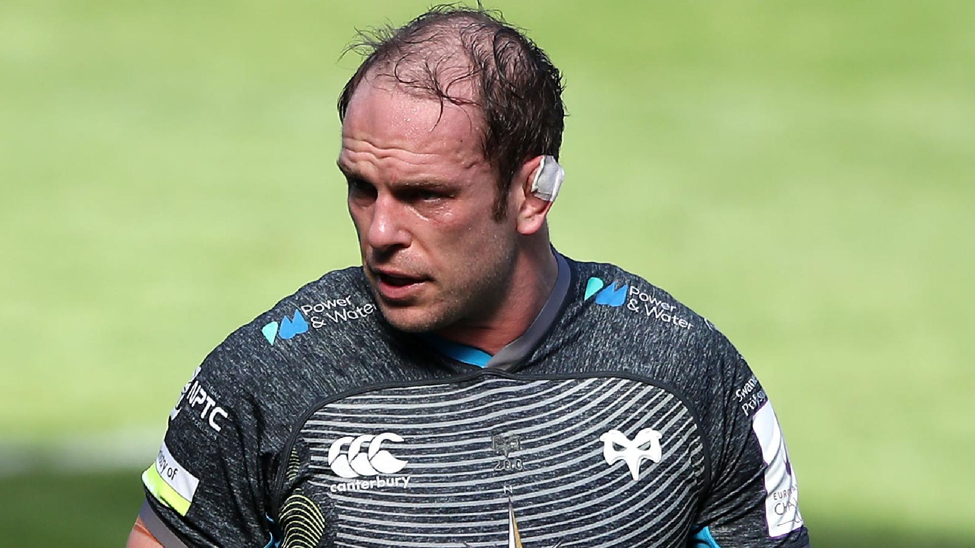 Alun Wyn Jones has confirmed he will not be an Ospreys player next season (Nick Potts/PA)
