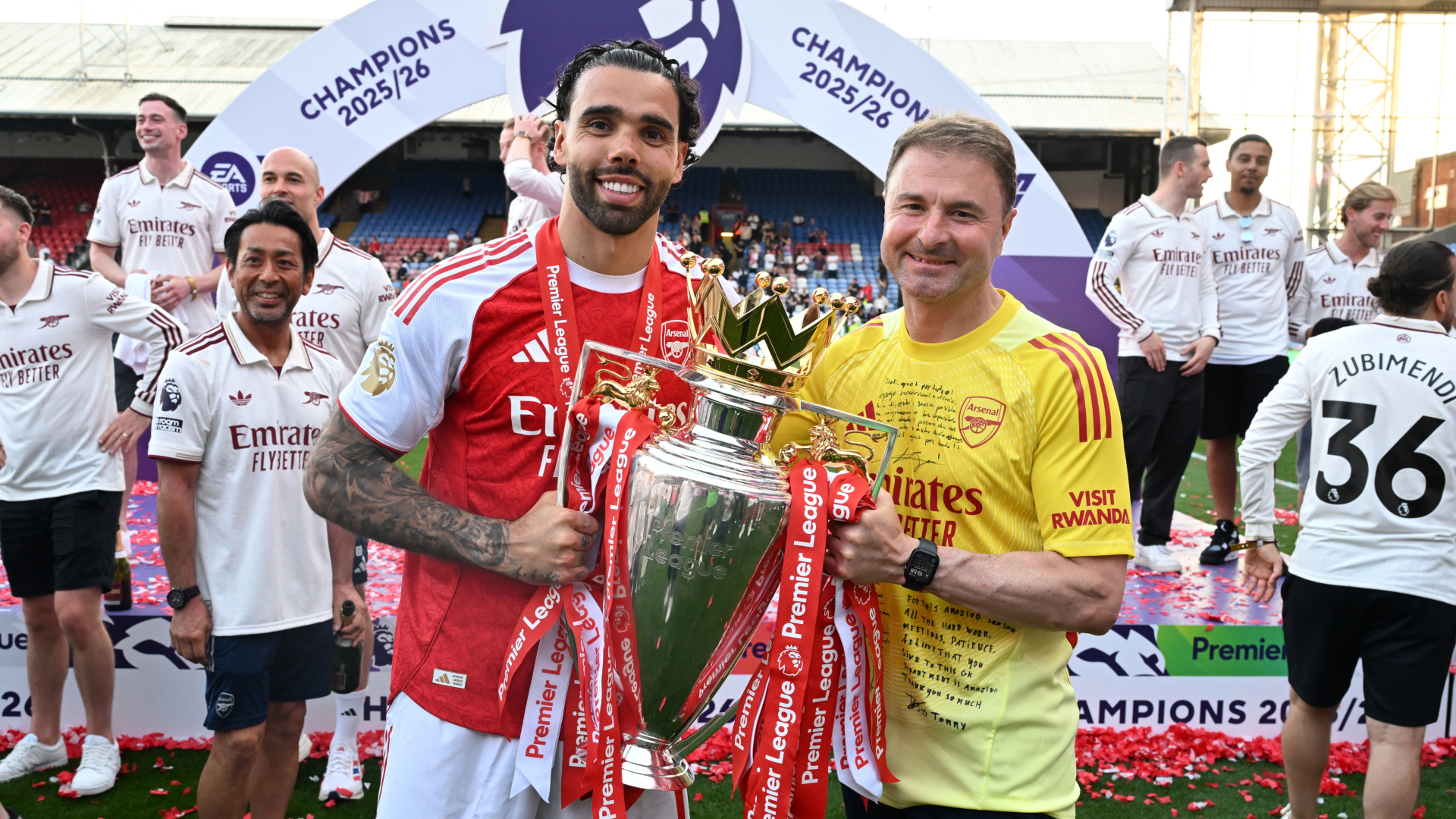Raya says Premier League triumph has given Arsenal new belief for Champions League final