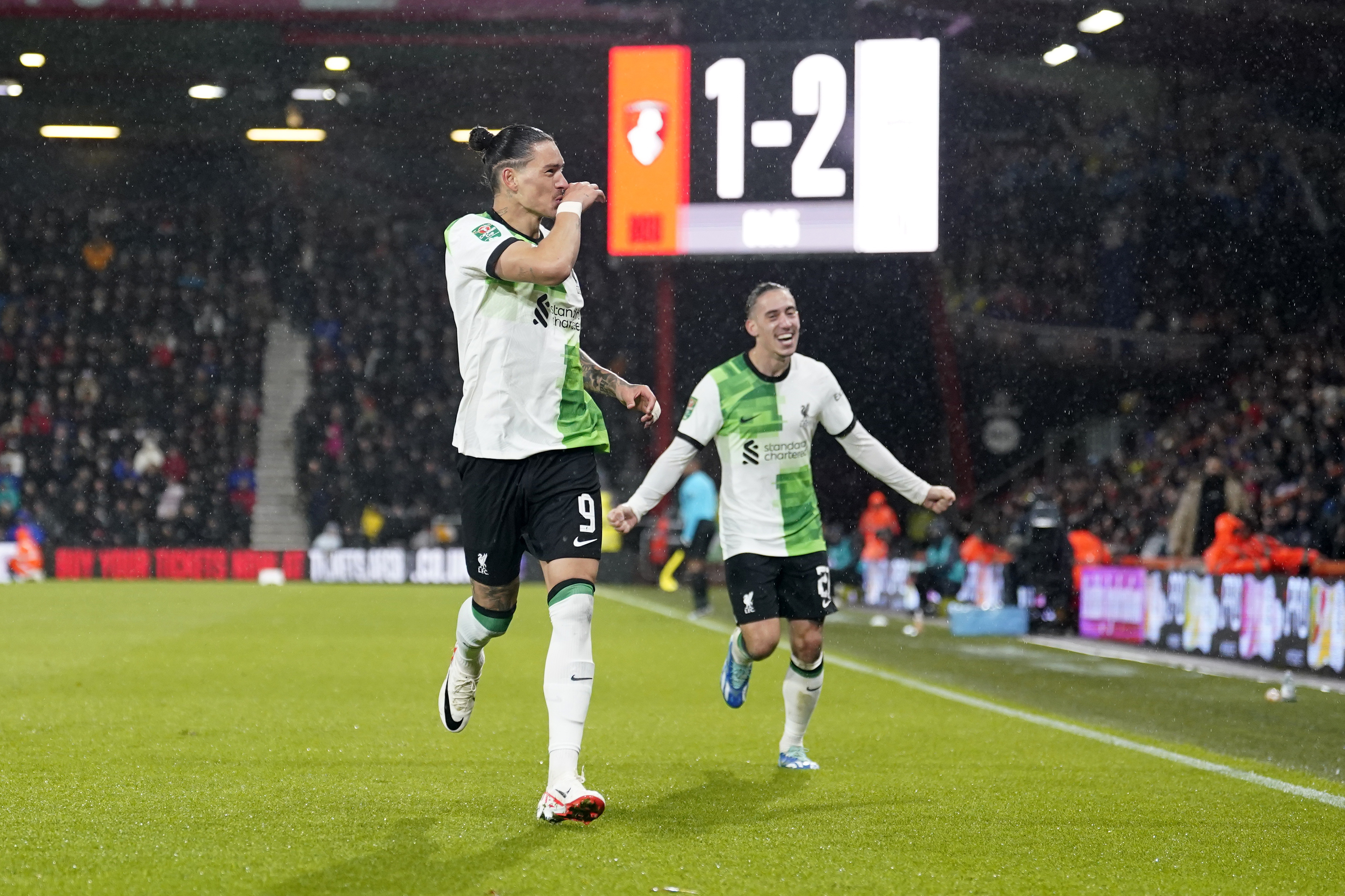 Darwin Nunez comes off bench to help Liverpool beat Bournemouth