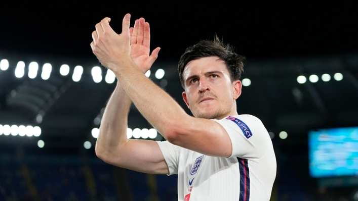 Harry Maguire scored for England in their 4-0 win over Ukraine