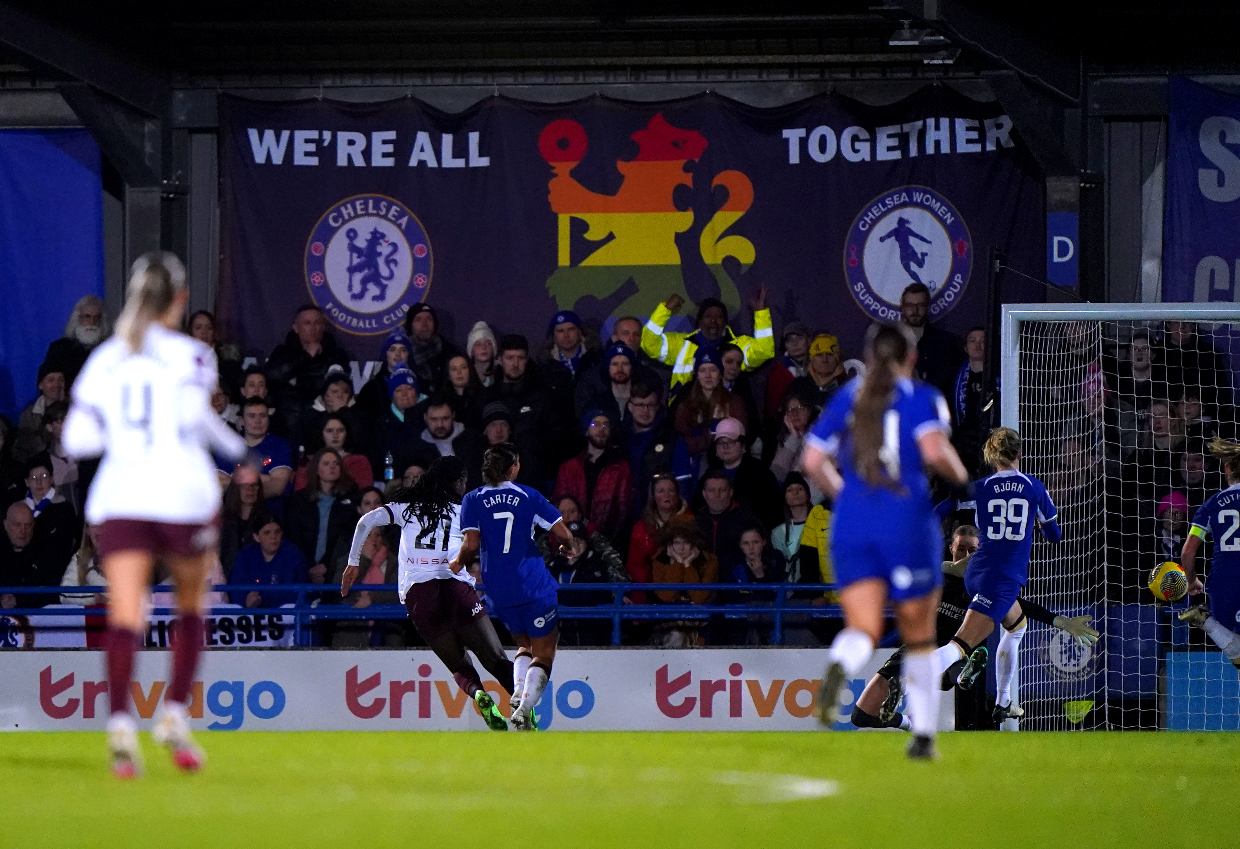 Khadija Shaw scores