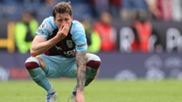 Wout Weghorst after Burnley were relegated from the Premier League