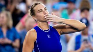Sabalenka cruises through in Cincinnati