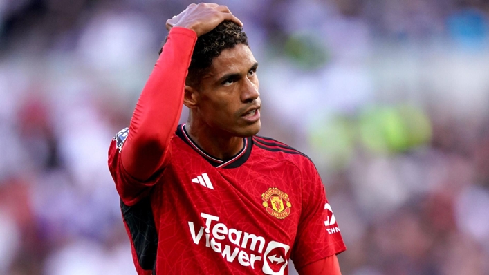 Raphael Varane has been ruled out of Manchester United’s trip to Arsenal (John Walton/PA)