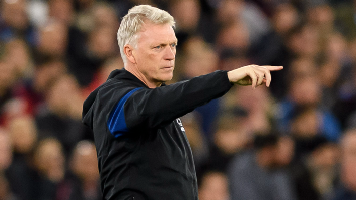 West Ham head coach David Moyes gestures during the UEFA Europa League group H match between West Ham United and KRC Genk