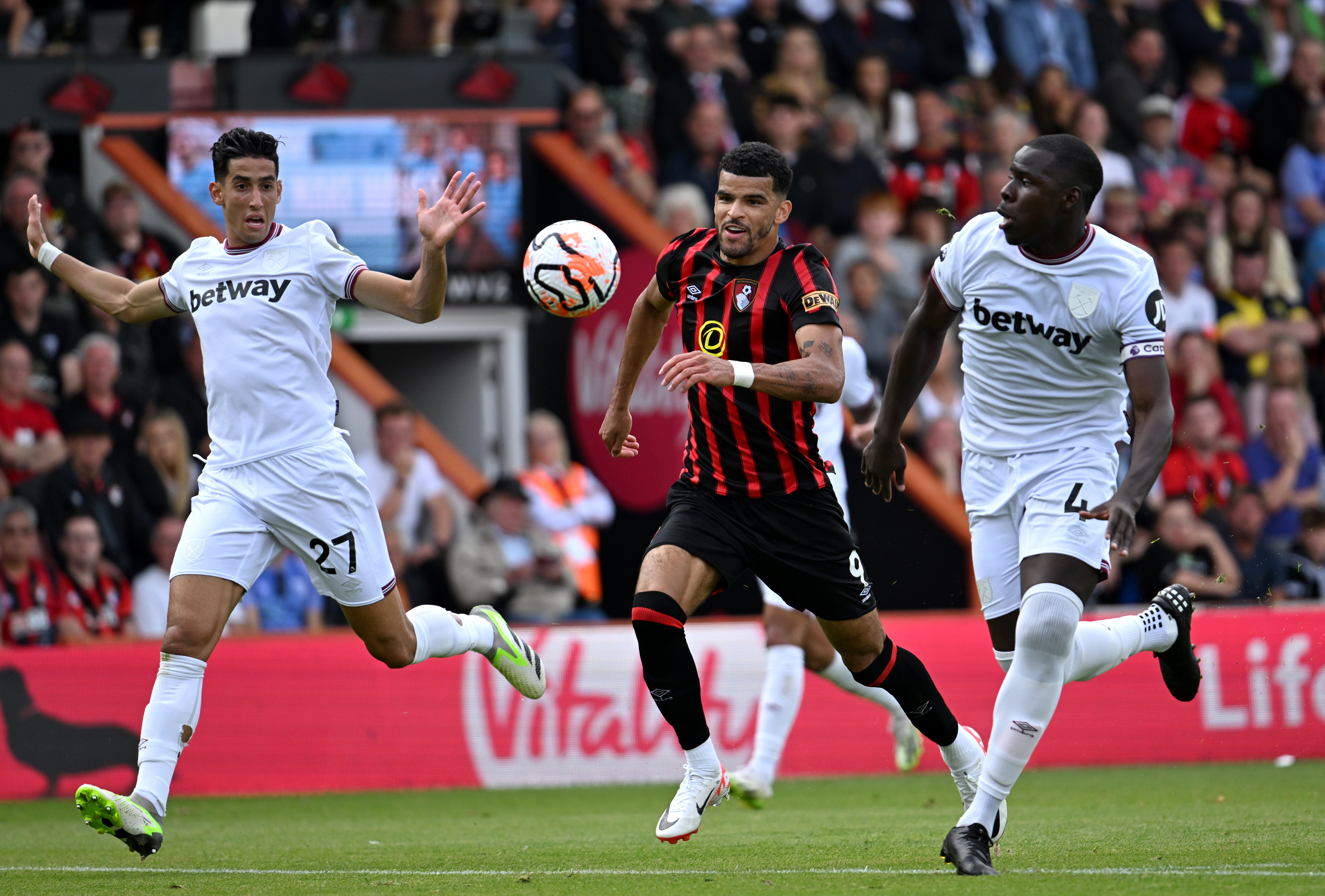 AFC Bournemouth v West Ham United – Premier League – Vitality Stadium