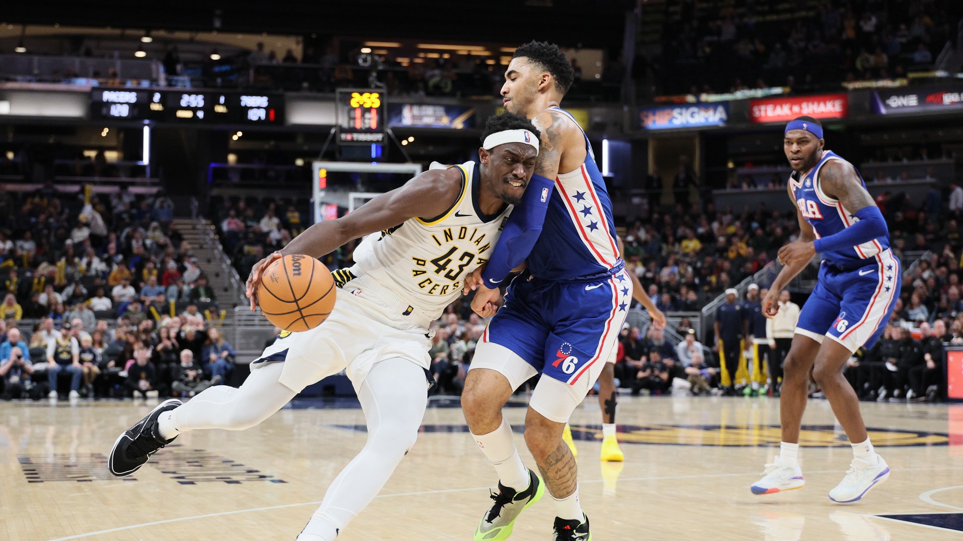 NBA: Siakam has triple-double as Pacers end 76ers' winning streak