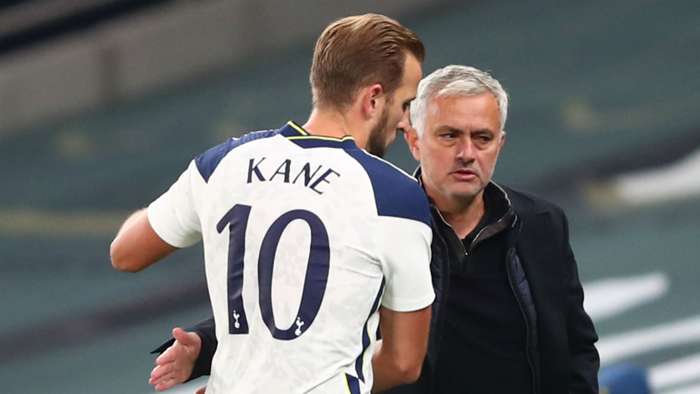Mourinho makes light-hearted pledge to England boss Southgate over Kane