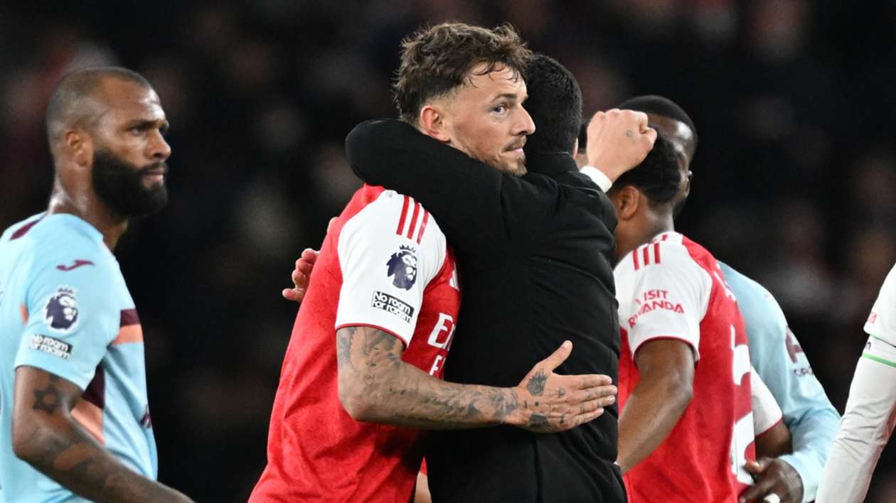 Arteta delighted with impact of 'tremendous' White as Arsenal prepare for Villa test