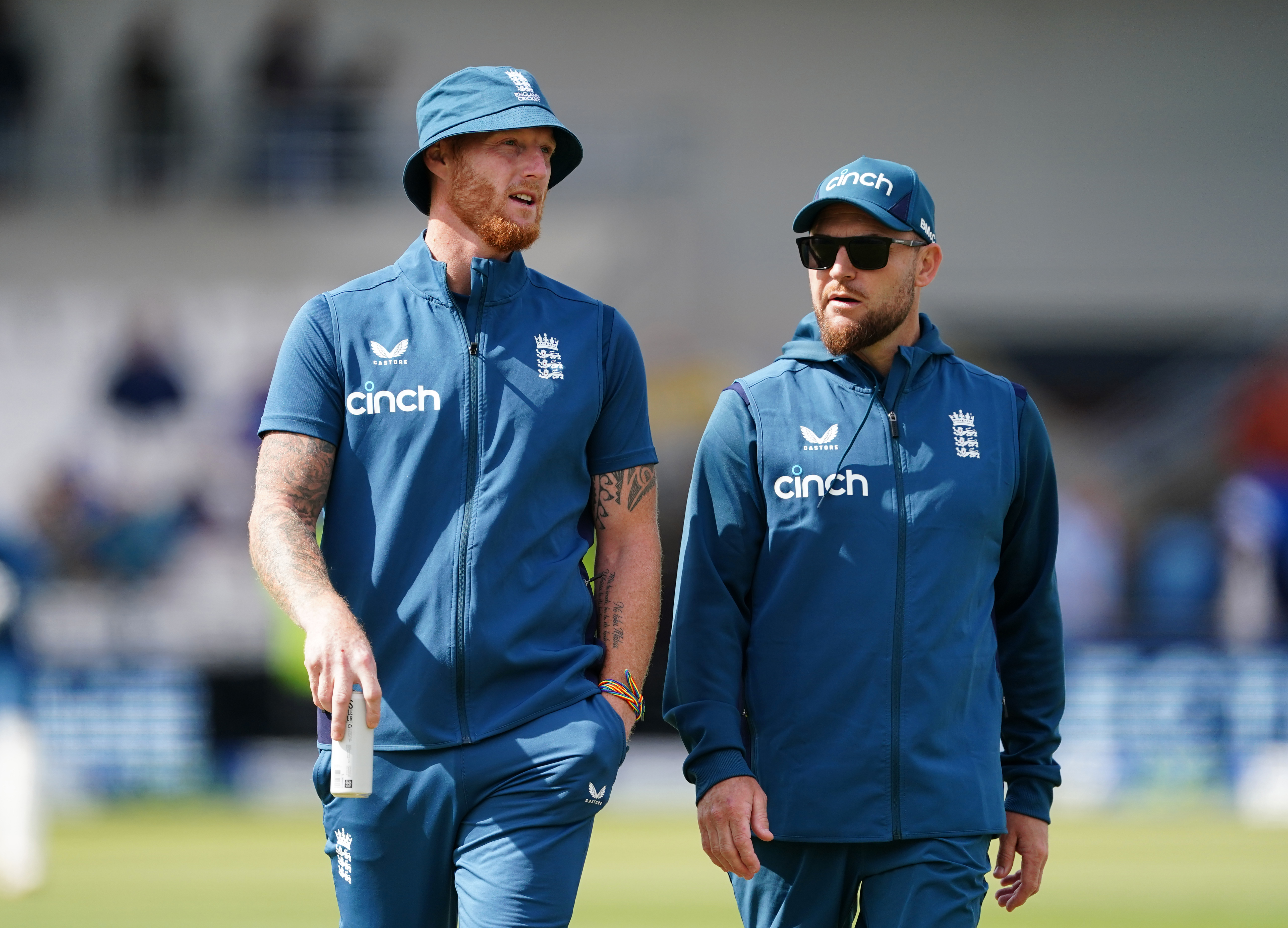 Brendon McCullum, right, and Ben Stokes