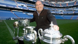 Real Madrid great Paco Gento, pictured in 2007