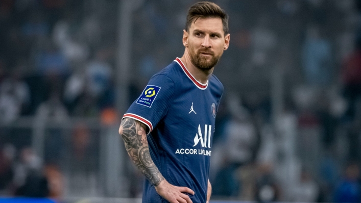 Paris Saint-Germain's Lionel Messi