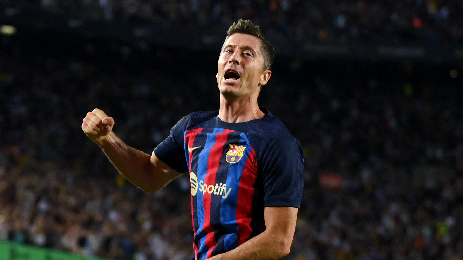 Robert Lewandowski has notched four goals in three LaLiga matches