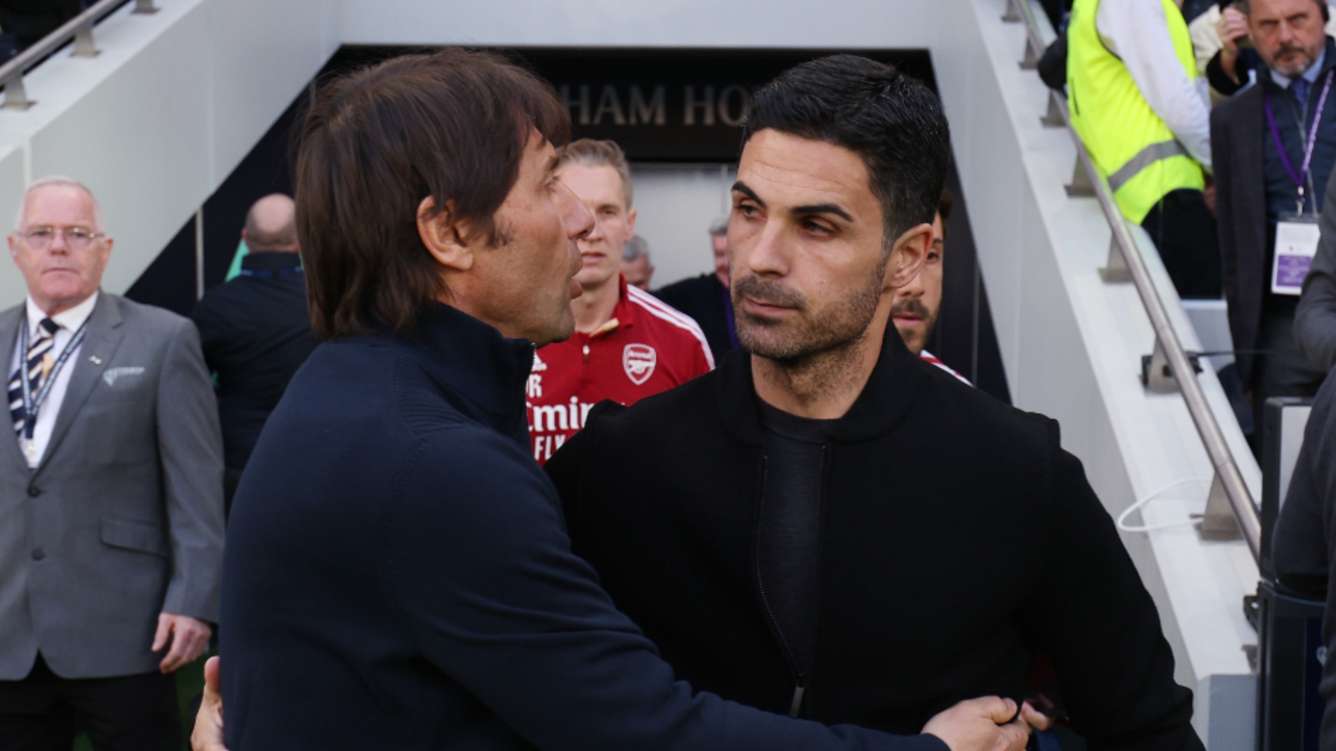 Antonio Conte and Mikel Arteta meet once again in a huge North London derby