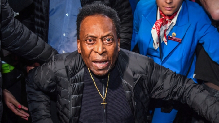 Pele has been in hospital since late November