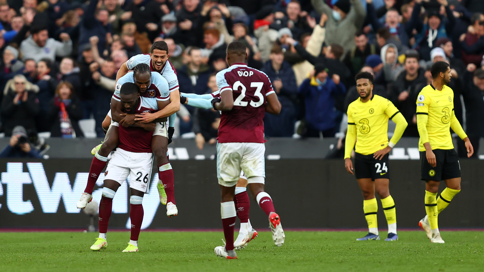 West Ham will look to build on last week's superb victory over Chelsea when they go to Burnley