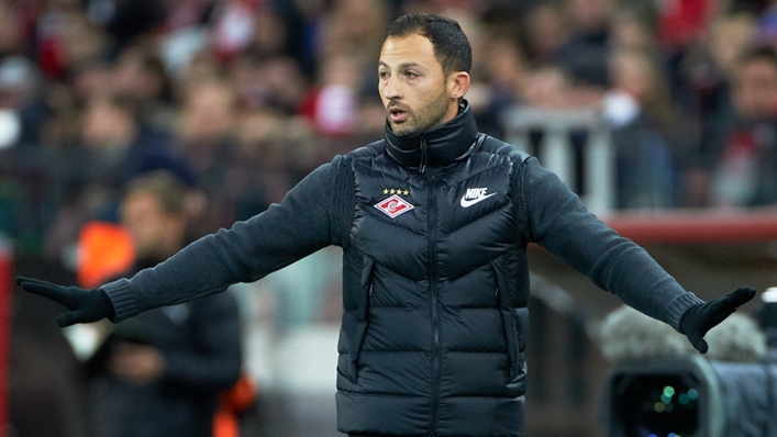 Domenico Tedesco has taken charge at RB Leipzig