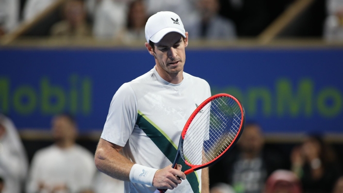 Andy Murray has withdrawn from the Dubai Tennis Championships