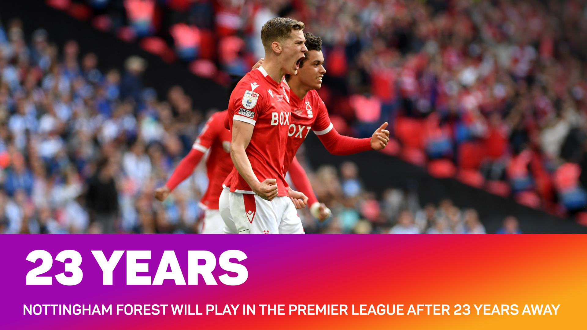 Nottingham Forest, Former European Champions, Promoted To Premier League  For First Time In 23 Years