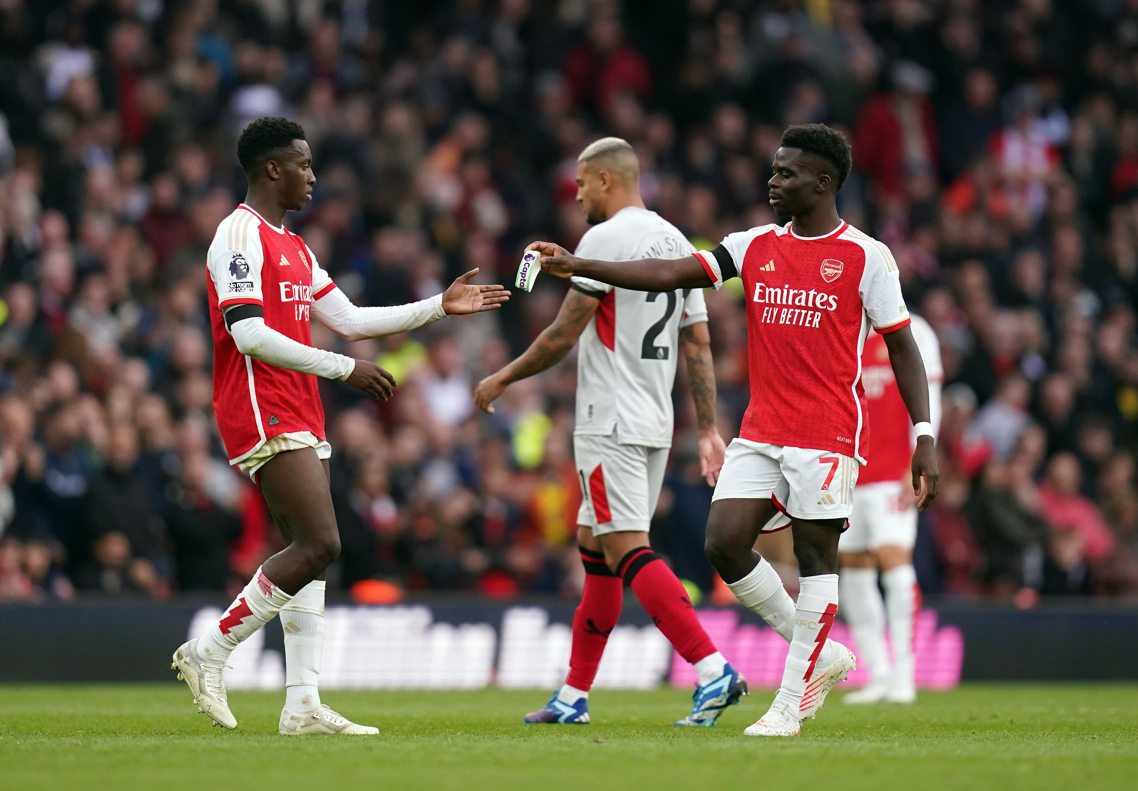 Arsenal 5-0 Sheffield United: Unbeaten Gunners ease to win over Blades  thanks to Eddie Nketiah hat-trick - Eurosport
