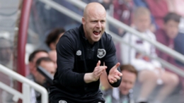 Hearts interim manager Steven Naismith is in positive mood (PA)