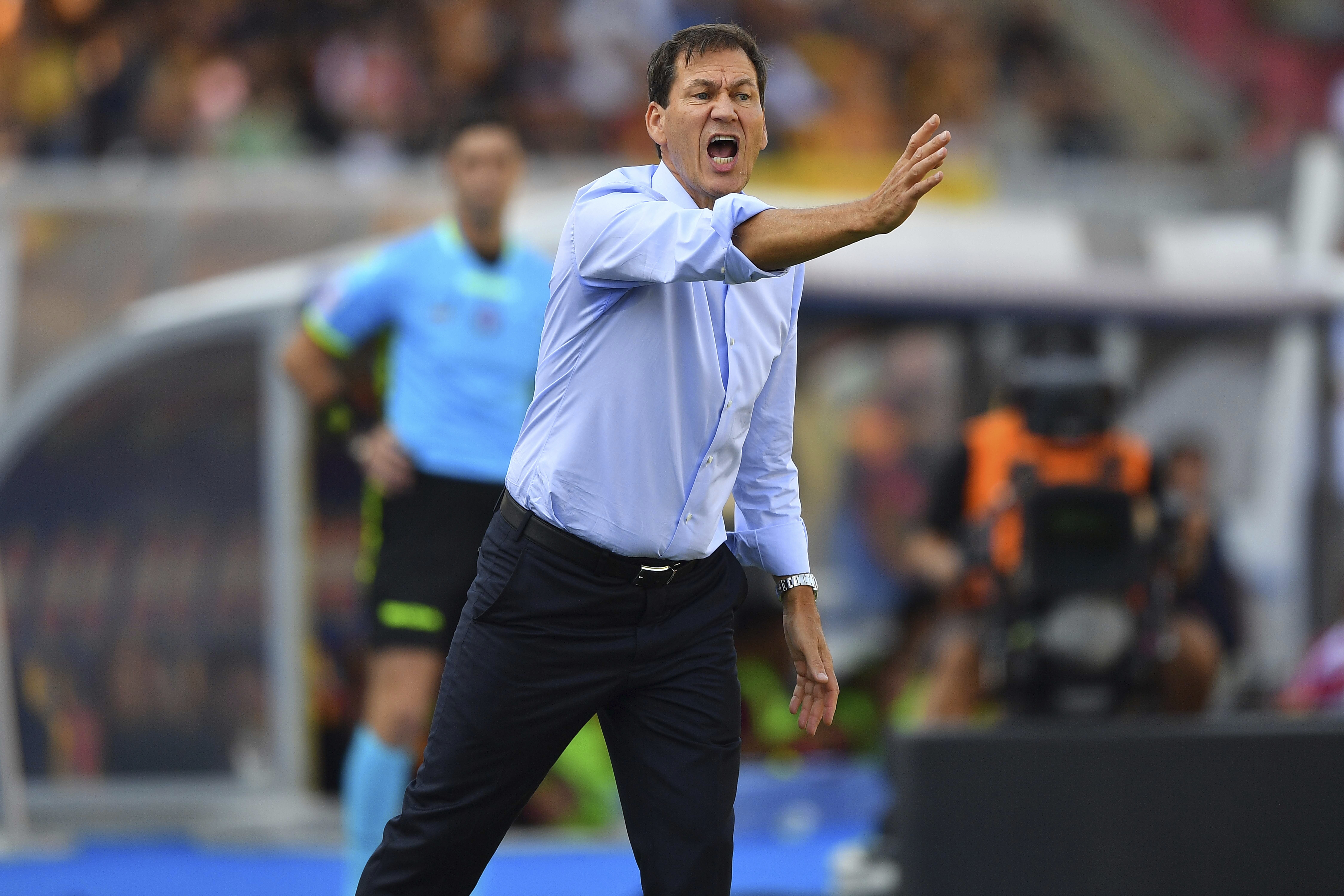 Napoli striker Victor Osimhen and coach Rudi Garcia were involved in a spat