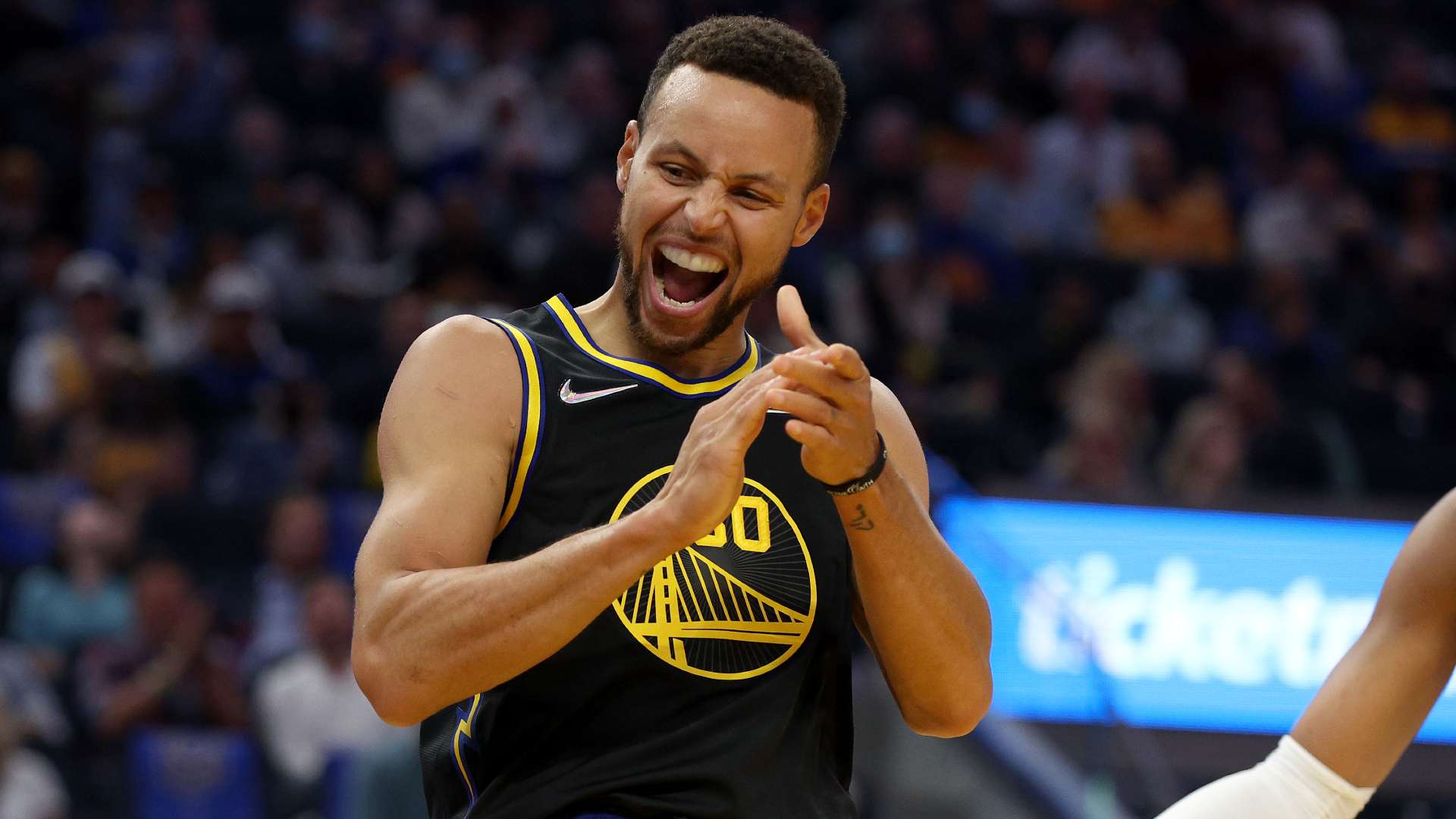 Stephen Curry of the Golden State Warriors