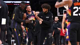 NBA: Suns star Booker injures ankle in loss to Hawks