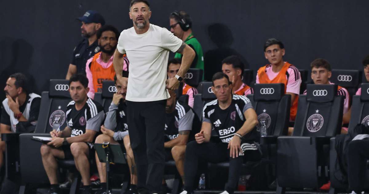 Inter Miami head coach Cristian Gonzalez