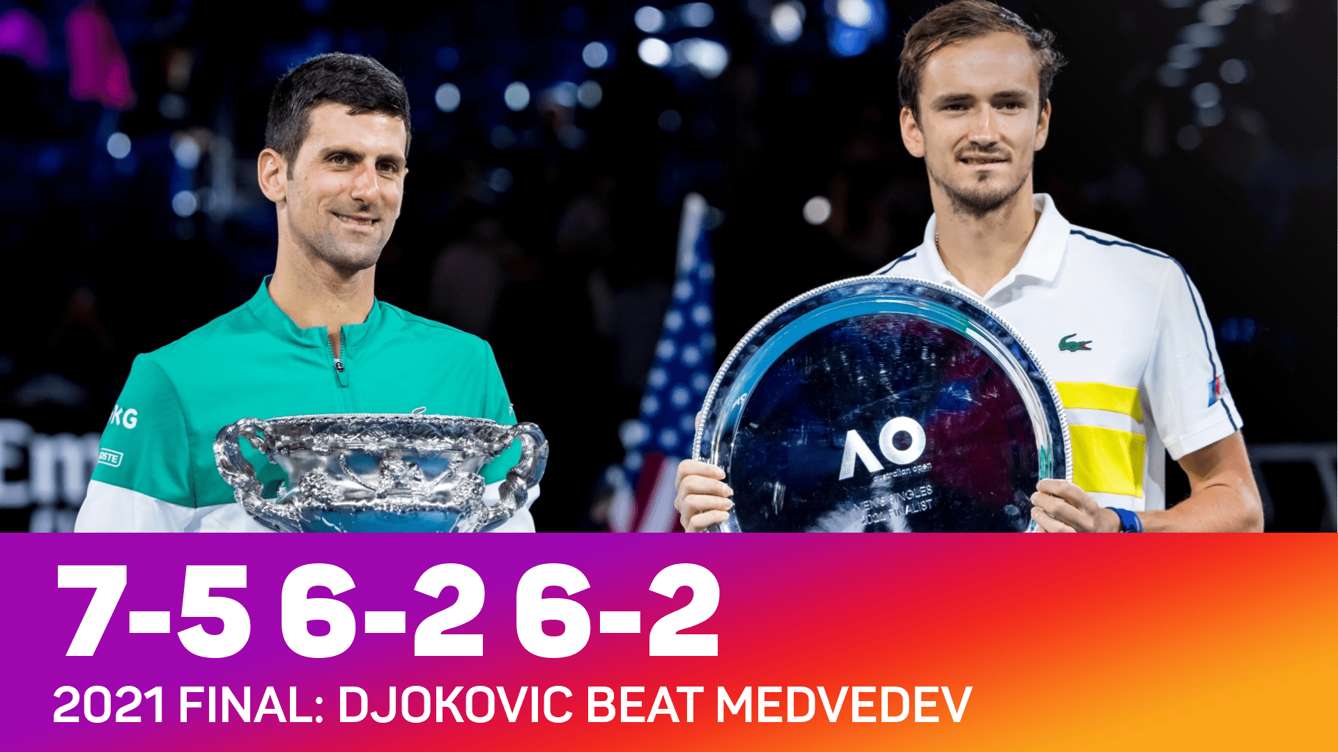 Djokovic beat Medvedev