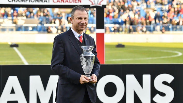 Departed Canada Soccer president Nick Bontis