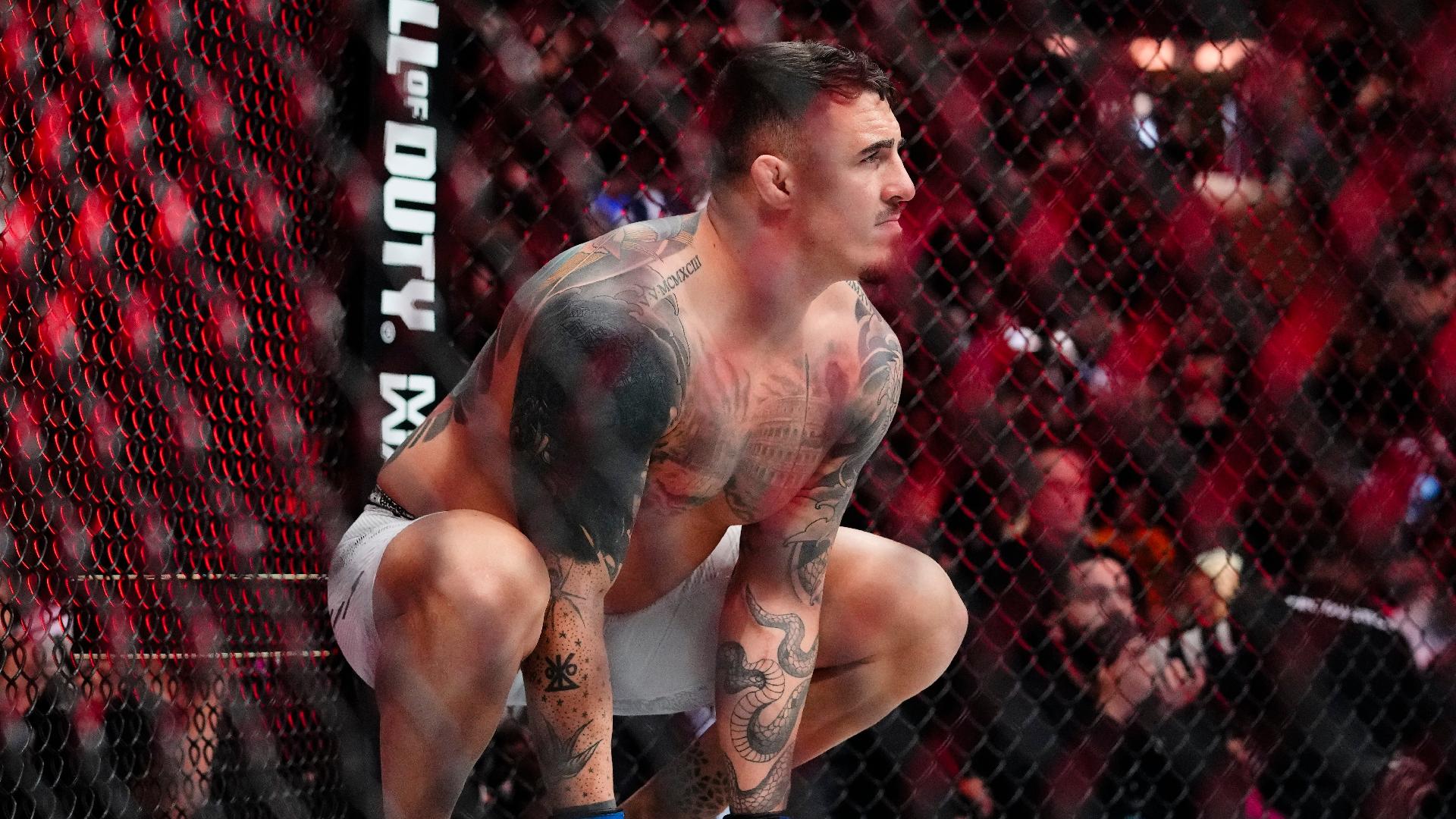 Tom Aspinall beats Sergei Pavlovich to become UFC interim heavyweight champion