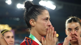 Jenni Hermoso has angrily denounced her treatment by Luis Rubiales and the Spanish Football Federation (Isabel Infantes/PA)