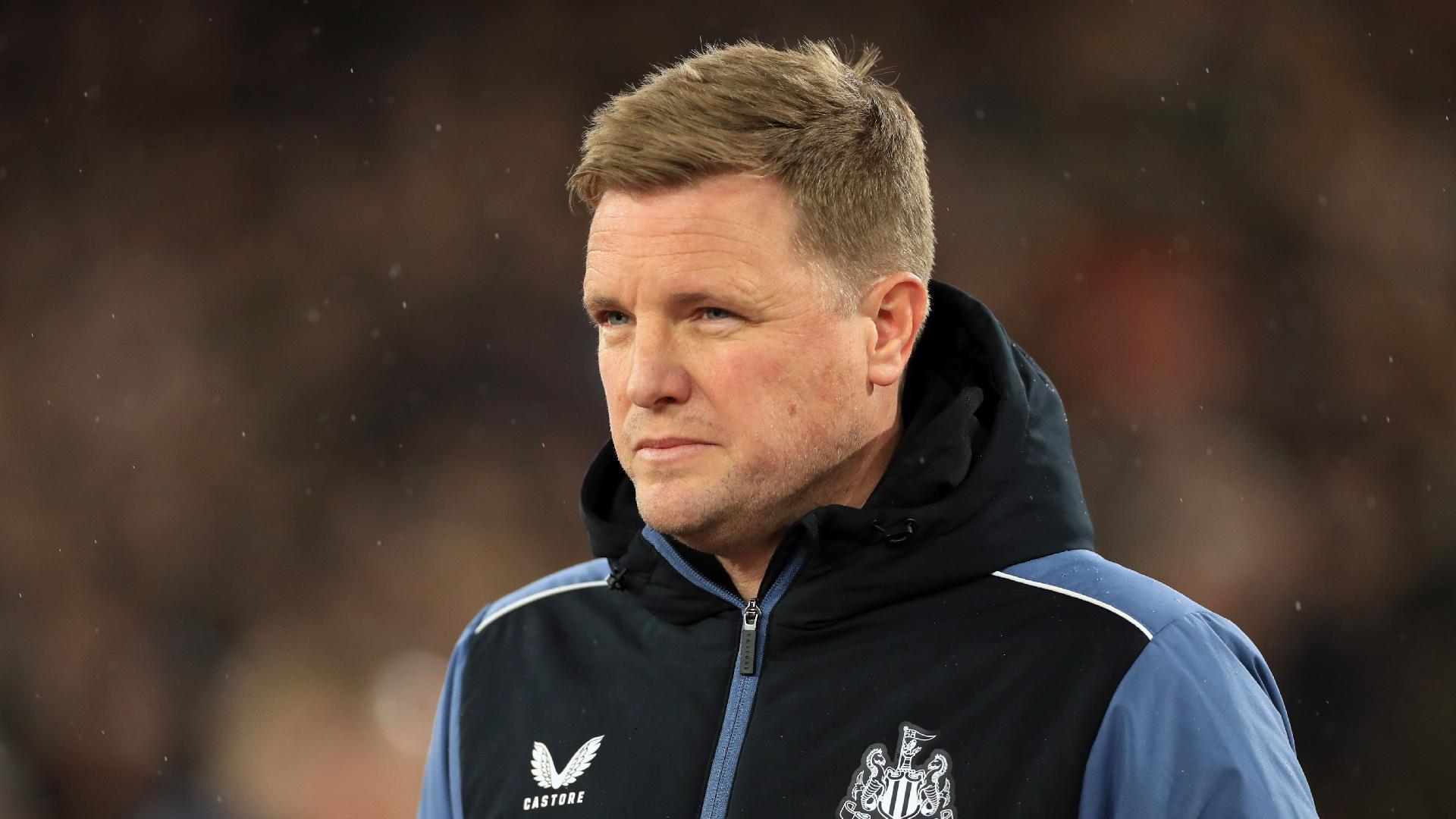 Newcastle head coach Eddie Howe is always looking towards the next challenge (Bradley Collyer/PA)